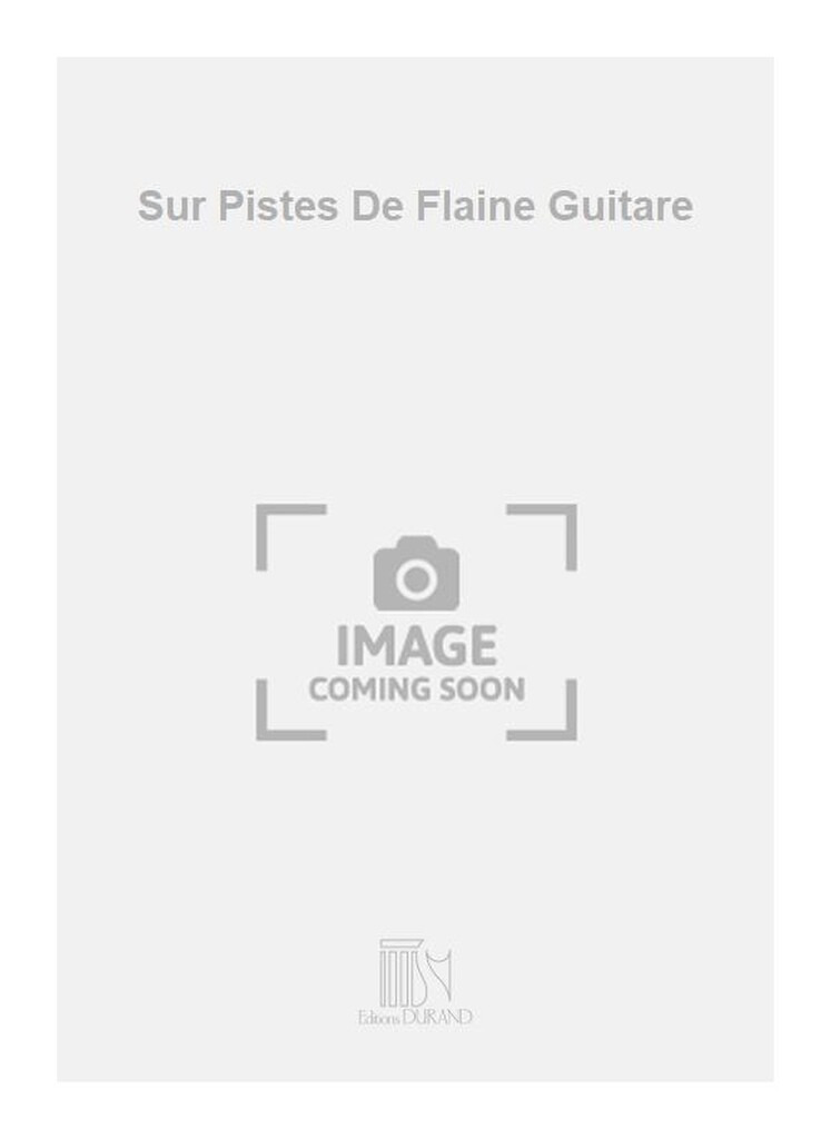 Sur Pistes De Flaine Guitare